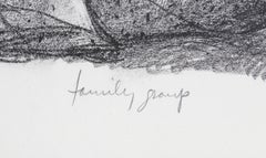 «Family Group», litografía surrealista firmada por Peter Paone