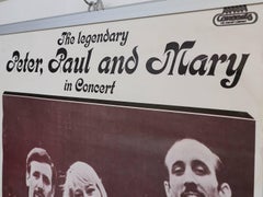 Peter, Paul and Mary 'Such Is Love', 1983 Original Concert Music Poster