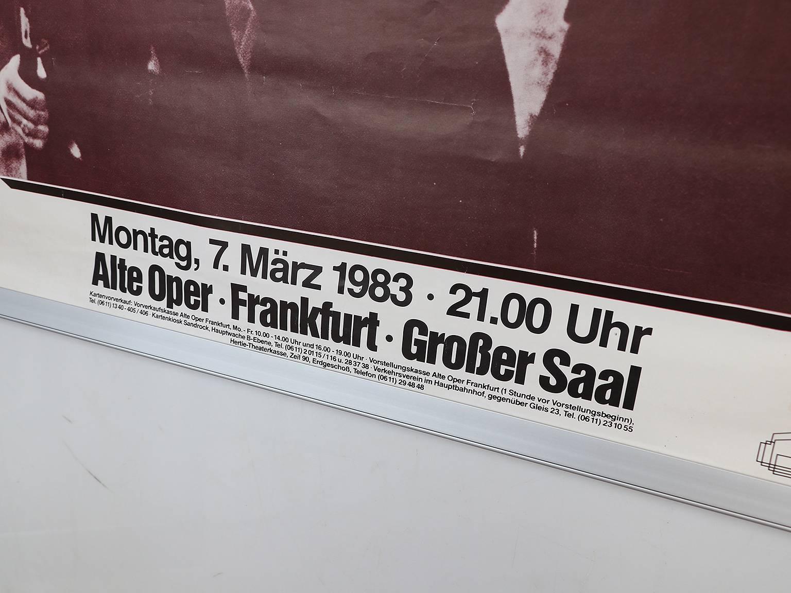 Allemand Peter:: Paul and Mary 'Such Is Love':: 1983 Original Concert Music Poster en vente