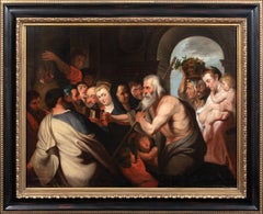 Diogenes Looking For An Honest Man, 17th Century  circle of PETER PAUL RUBENS
