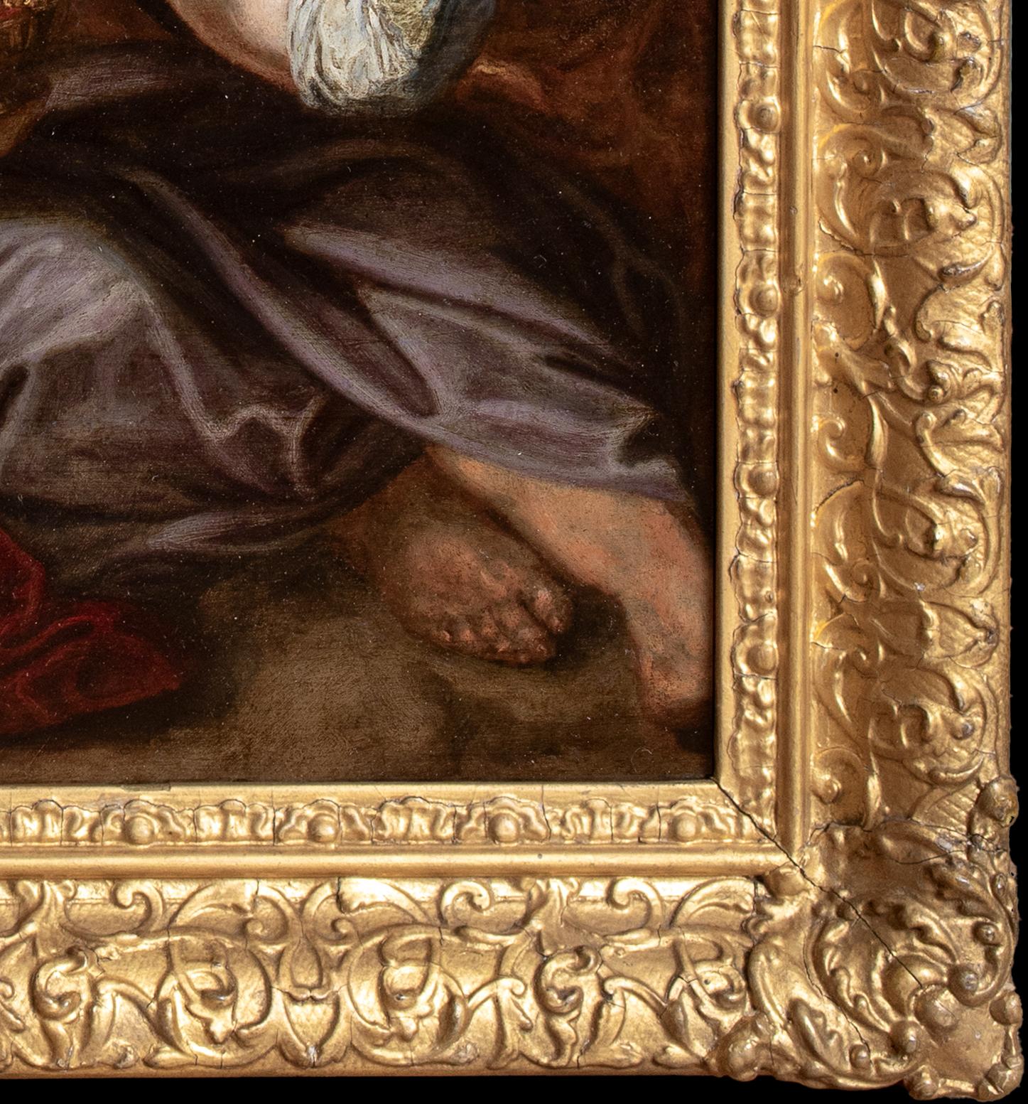 Lot & His Daughters, 17th Century

after PETER PAUL RUBENS (1577-1640)

Large 17th century Dutch Old Master depiction of Lot And His Daughter, oil on copper. Excellent quality and condition circa 1620 scene of the two daughters of Lot intoxicating