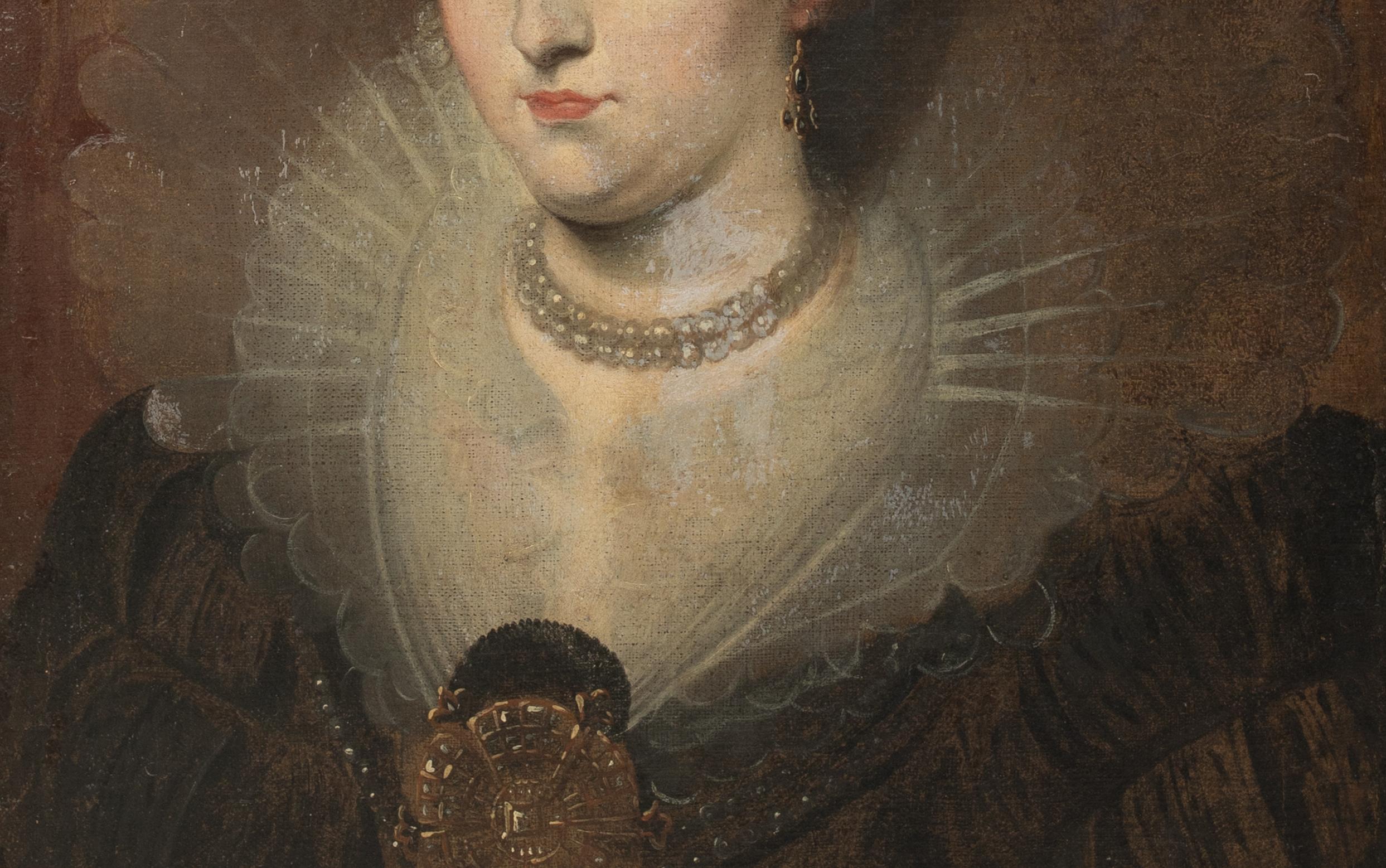 Portrait Of Elisabeth of France Queen Of Spain & Portugal (1602-1644)  For Sale 1