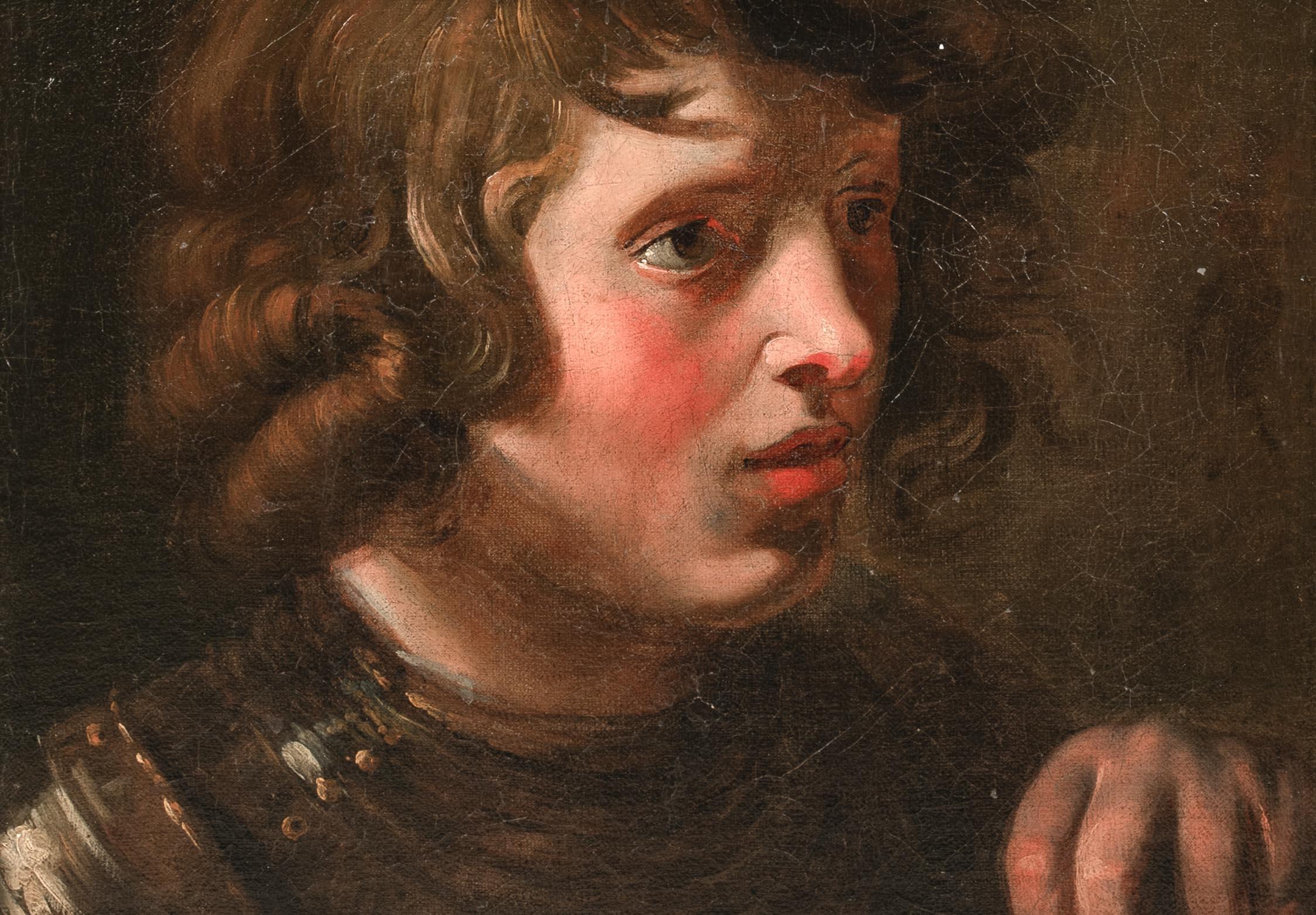 Study Of King David, 17th Century  School Of Peter Paul Rubens (1577-1640) For Sale 5