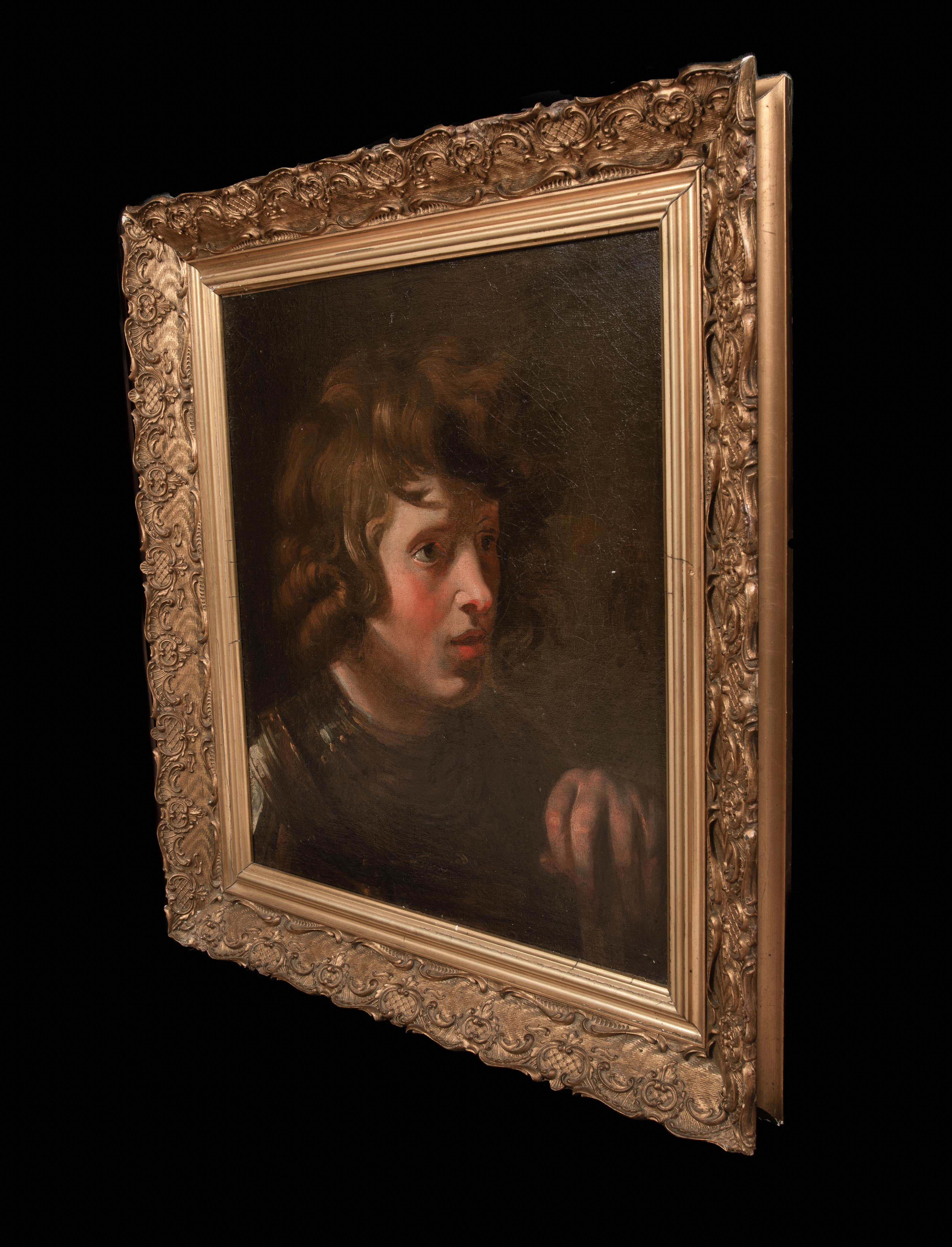 Study Of King David, 17th Century  School Of Peter Paul Rubens (1577-1640) For Sale 8