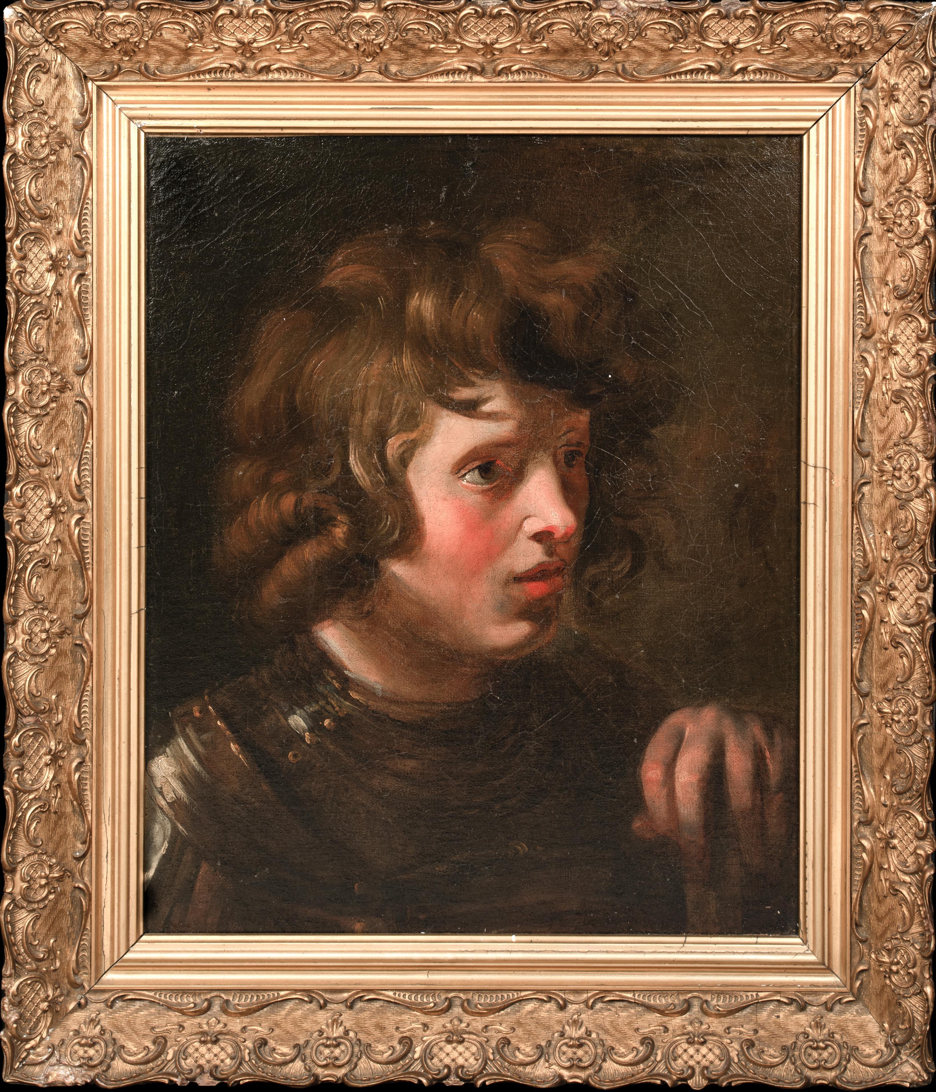 Study Of David, 17th Century

School Of Peter Paul Rubens (1577-1640)

17th Century Dutch study of the head of David before the battle against Goliath & The Philistines, oil on canvas. Excellent quality and condition early study of the head of a
