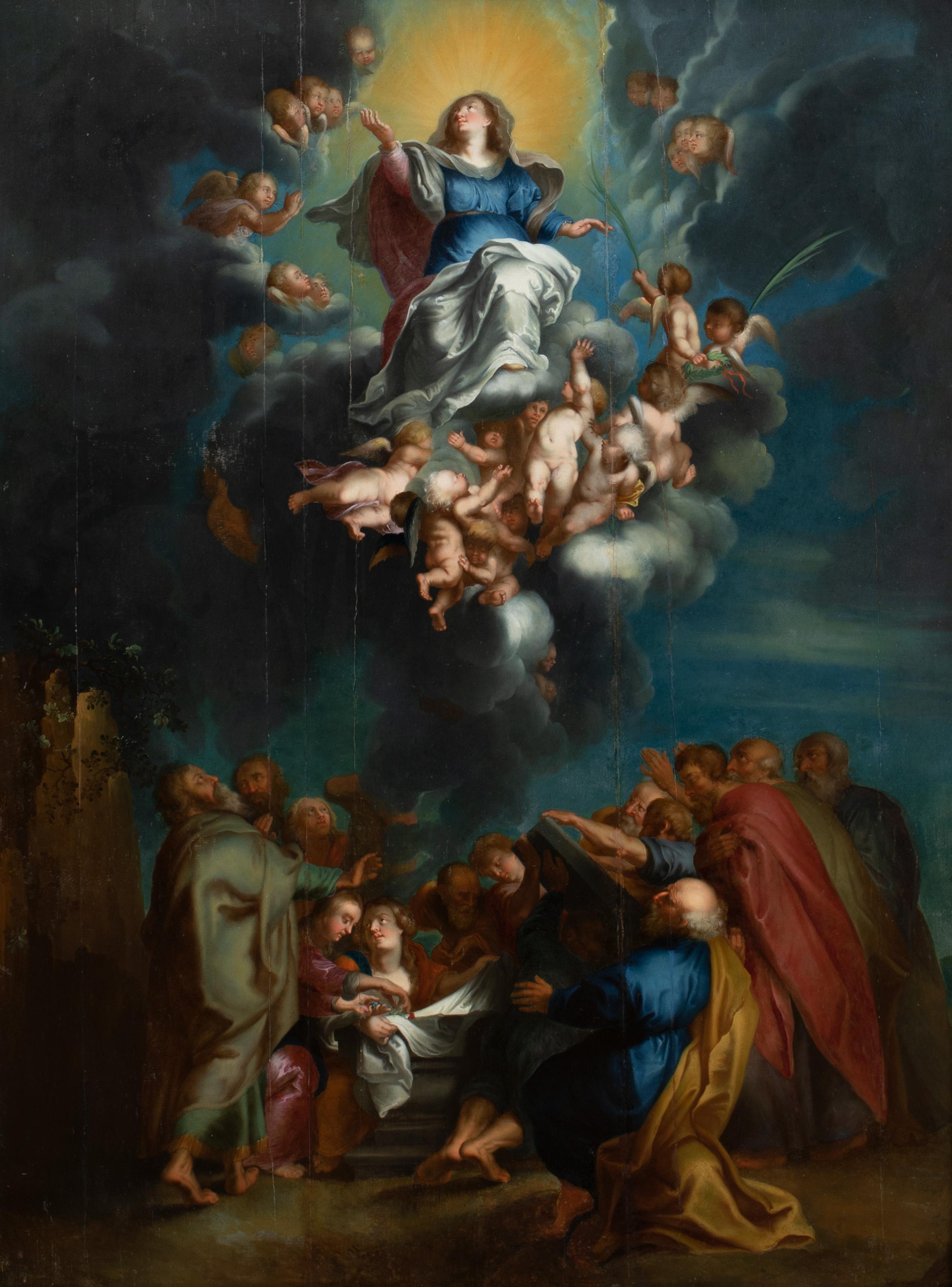 Peter Paul Rubens Portrait Painting - The Assumption Of The Virgin, 17th Century 