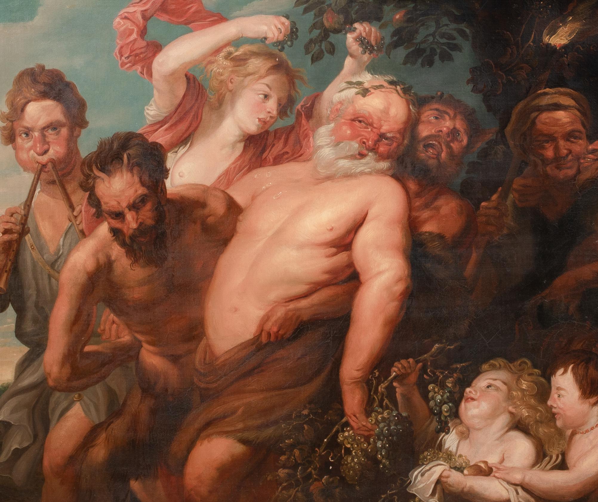 El Sileno borracho y los sátiros, siglo XVIII 6