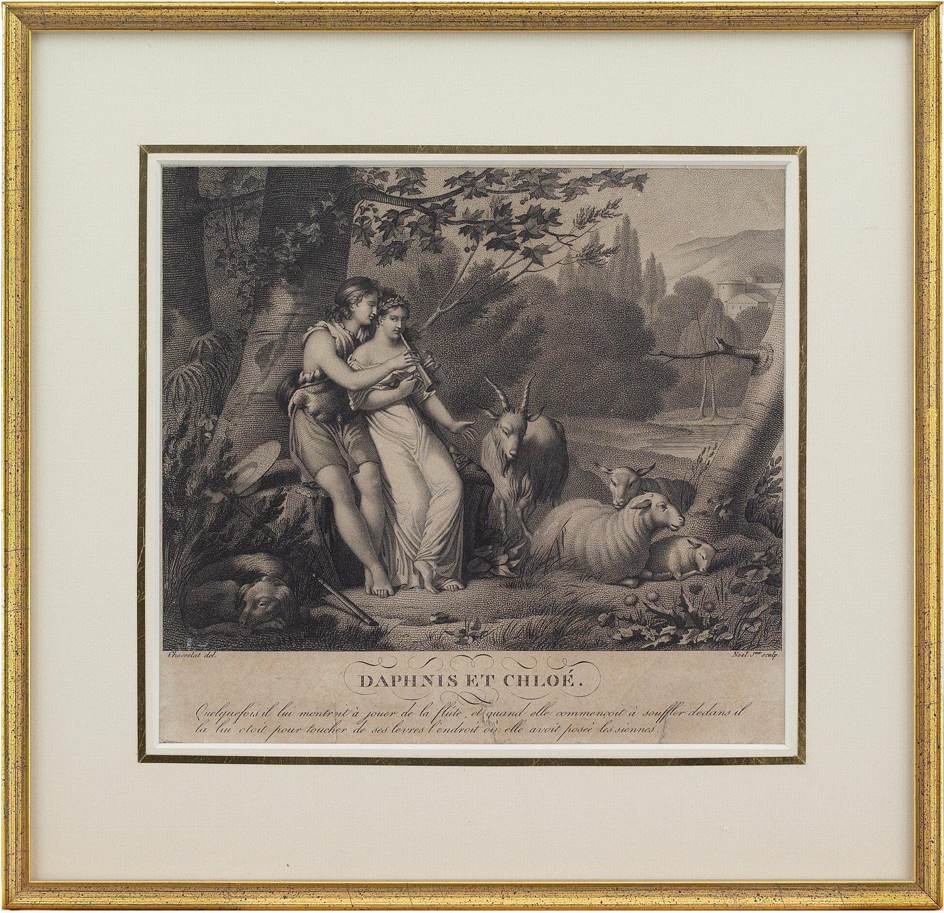 Pair Of 19th-Century Classical Engravings After Rubens & Chasselat - Print by Peter Paul Rubens