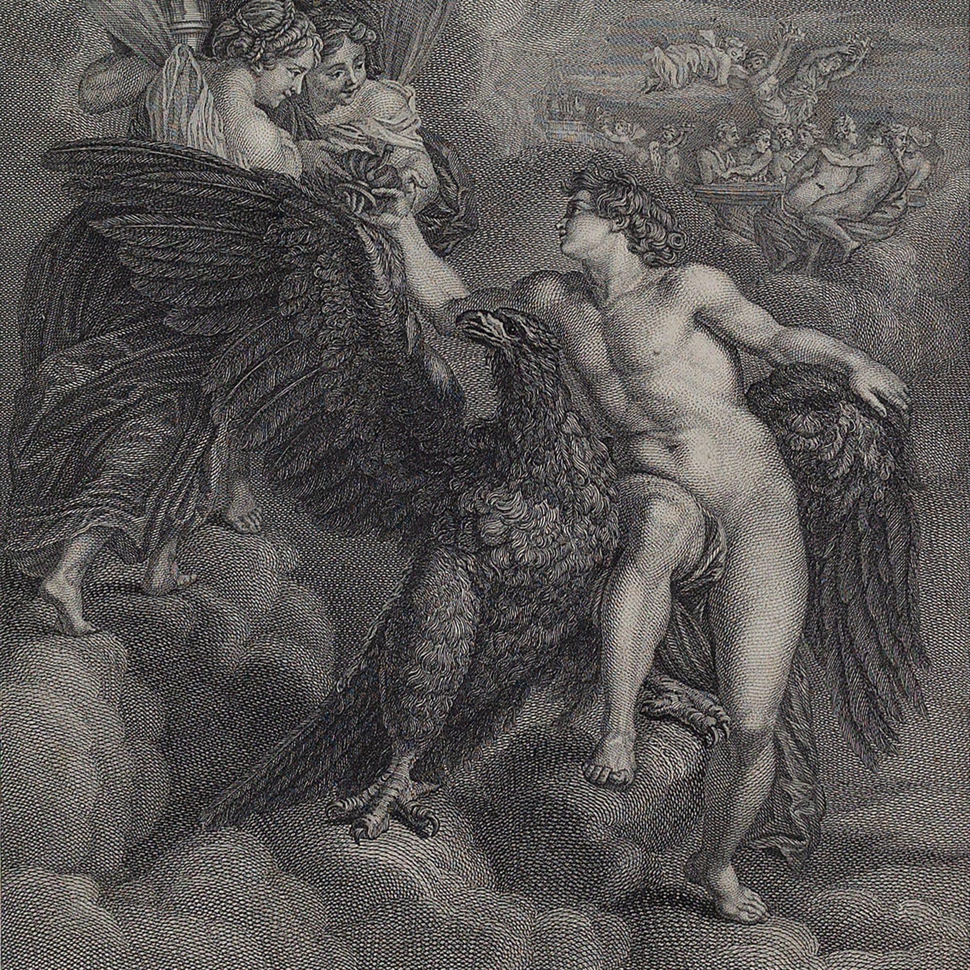 Pair Of 19th-Century Classical Engravings After Rubens & Chasselat - Academic Print by Peter Paul Rubens