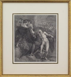 Antique Pair Of 19th-Century Classical Engravings After Rubens & Chasselat