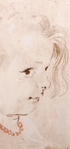 Peter Paul Rubens, Portrait d'une jeune fille, Visages d'enfants, 1968 (after)