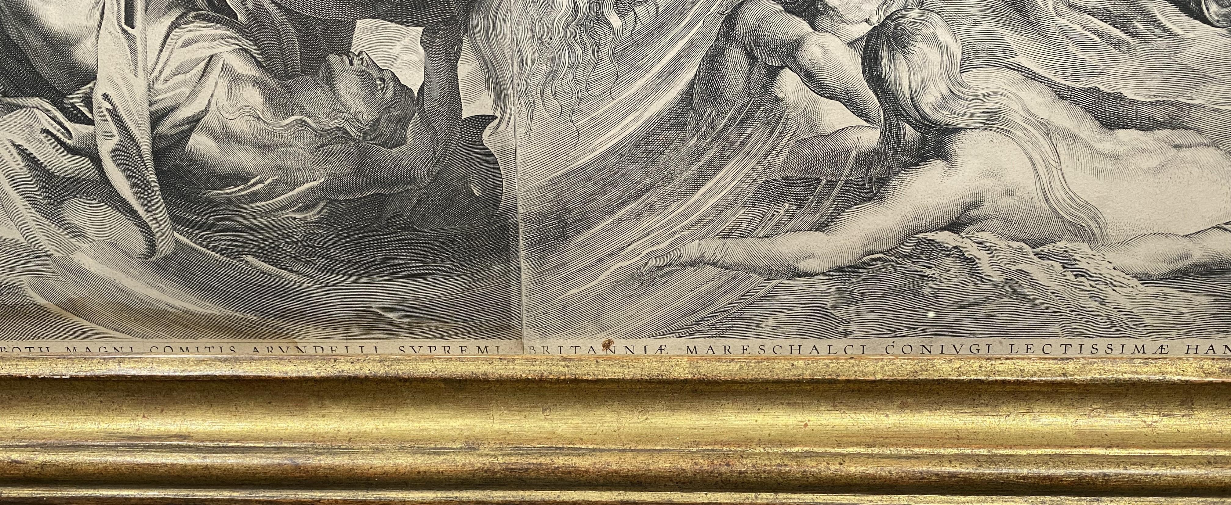 Peter Paul Rubens Six Plate Engraving, The Battle of the Amazons For Sale 4