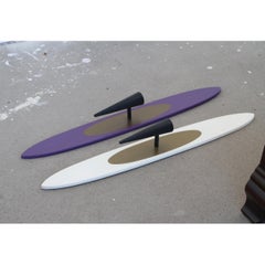 Peter Pepper Solid wood Gold and Purple/White Sconces