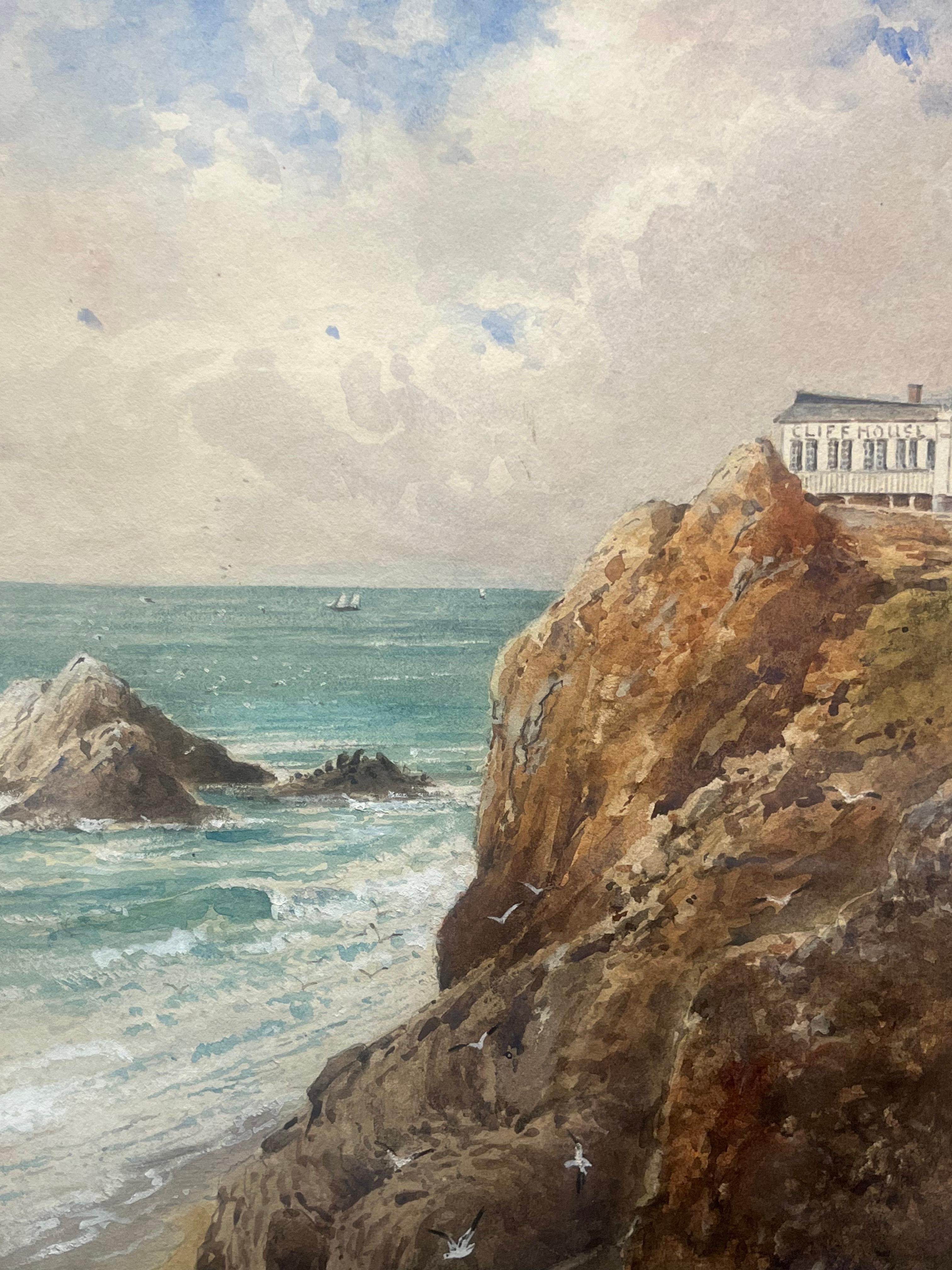 Seal Rock at Cliff House, San Francisco, 1886 For Sale 2