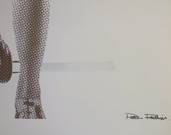 Athletisme : plus haut, plus fort, plus fort - Lithographie (Jeux olympiques de Munich 1972)