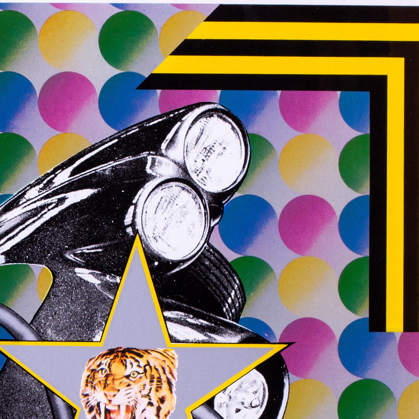 Serigrafía PopArt firmada y fechada por Peter Phillips, británico, 1968, neumática en venta 4