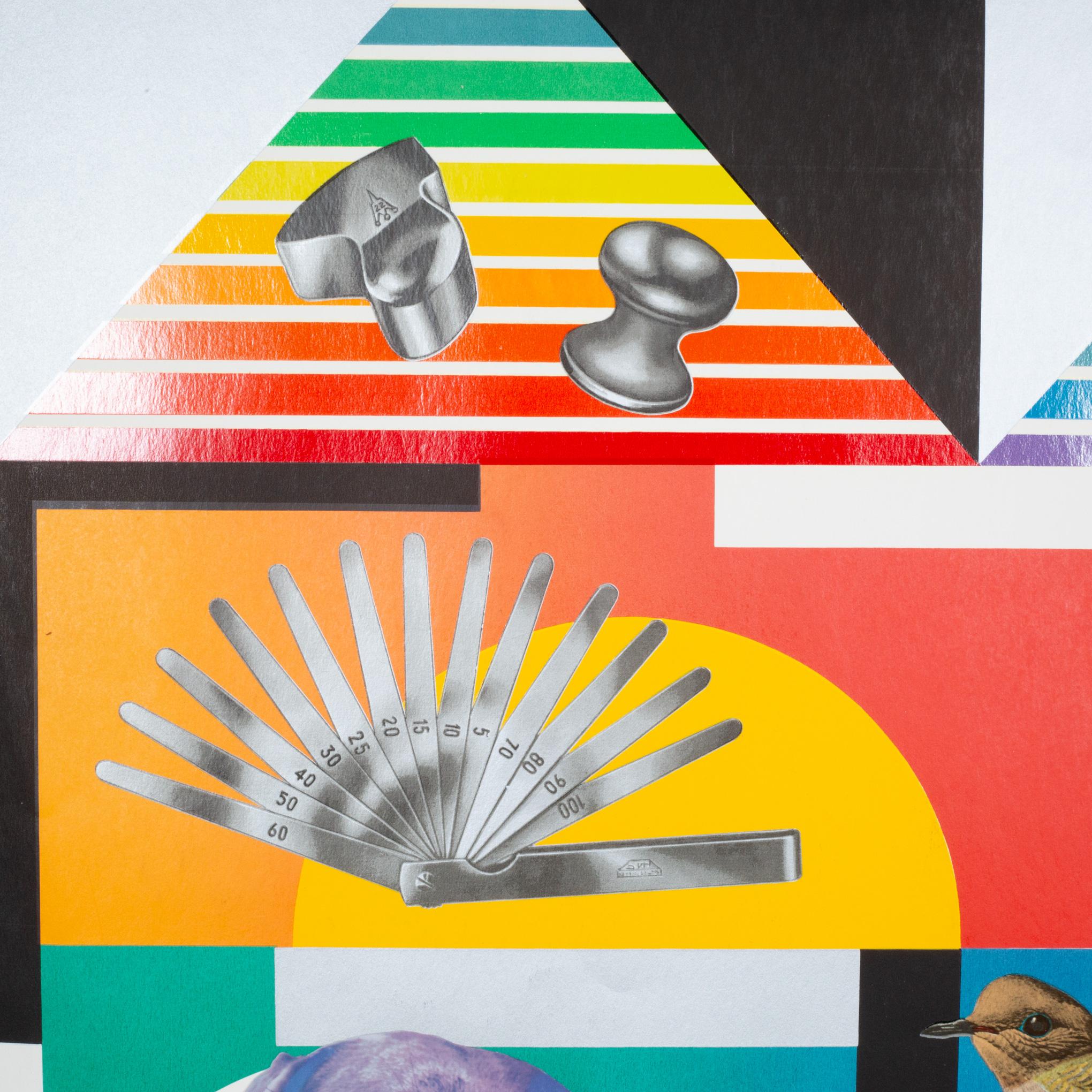 Peter Phillips, El cazador, 1975, Serigrafía, Prueba de artista, Firmado en venta 6