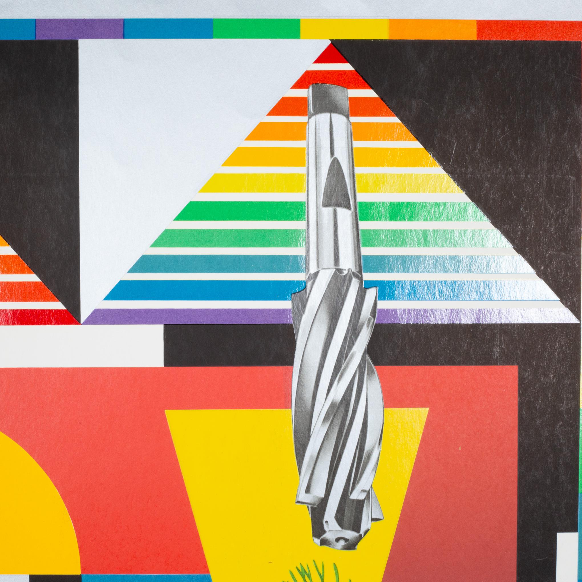 Peter Phillips, El cazador, 1975, Serigrafía, Prueba de artista, Firmado en venta 7