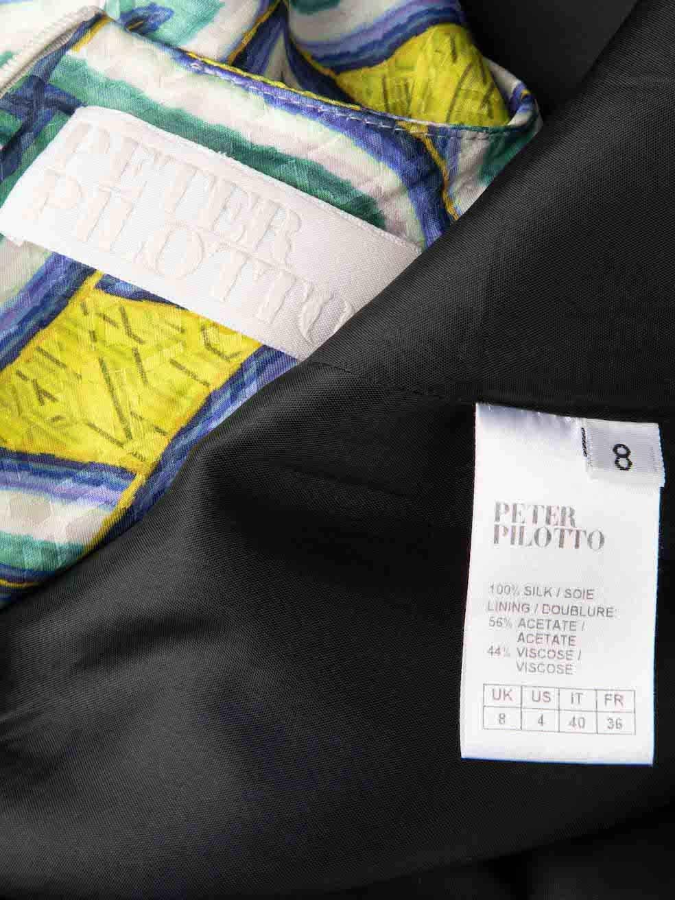 Peter Pilotto, mini abito senza maniche con motivi astratti, taglia S In condizioni ottime in vendita a London, GB