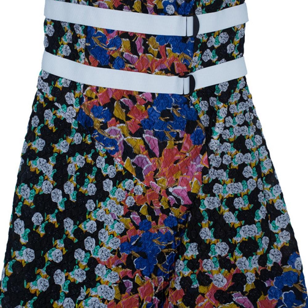 Black Peter Pilotto Beck Strapless Printed Dress M