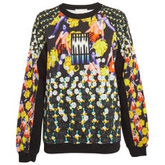 Peter Pilotto Noir Sweat en maille de coton imprimée Ruc M