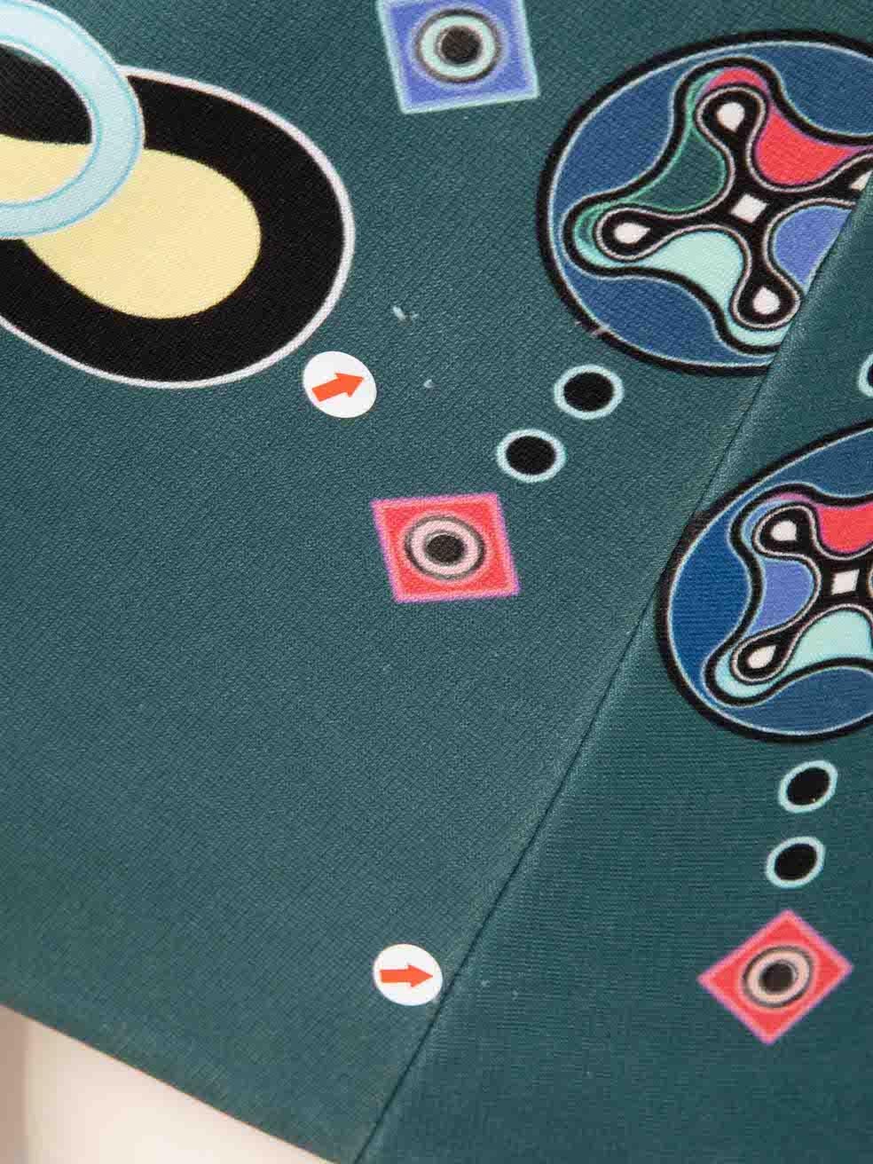 Peter Pilotto Vestido Abstracto Azul Talla S en venta 3