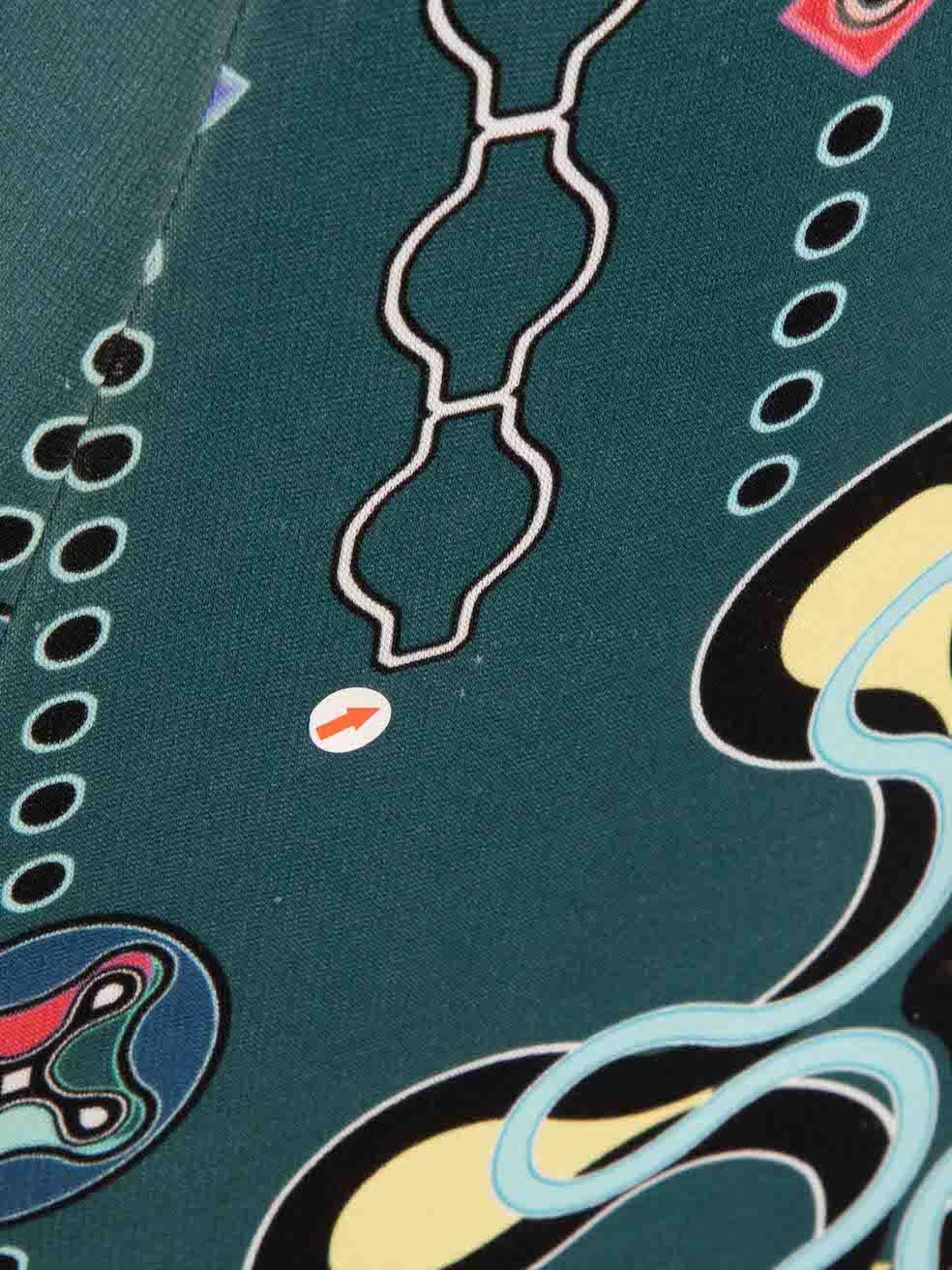 Peter Pilotto Vestido Abstracto Azul Talla S en venta 4