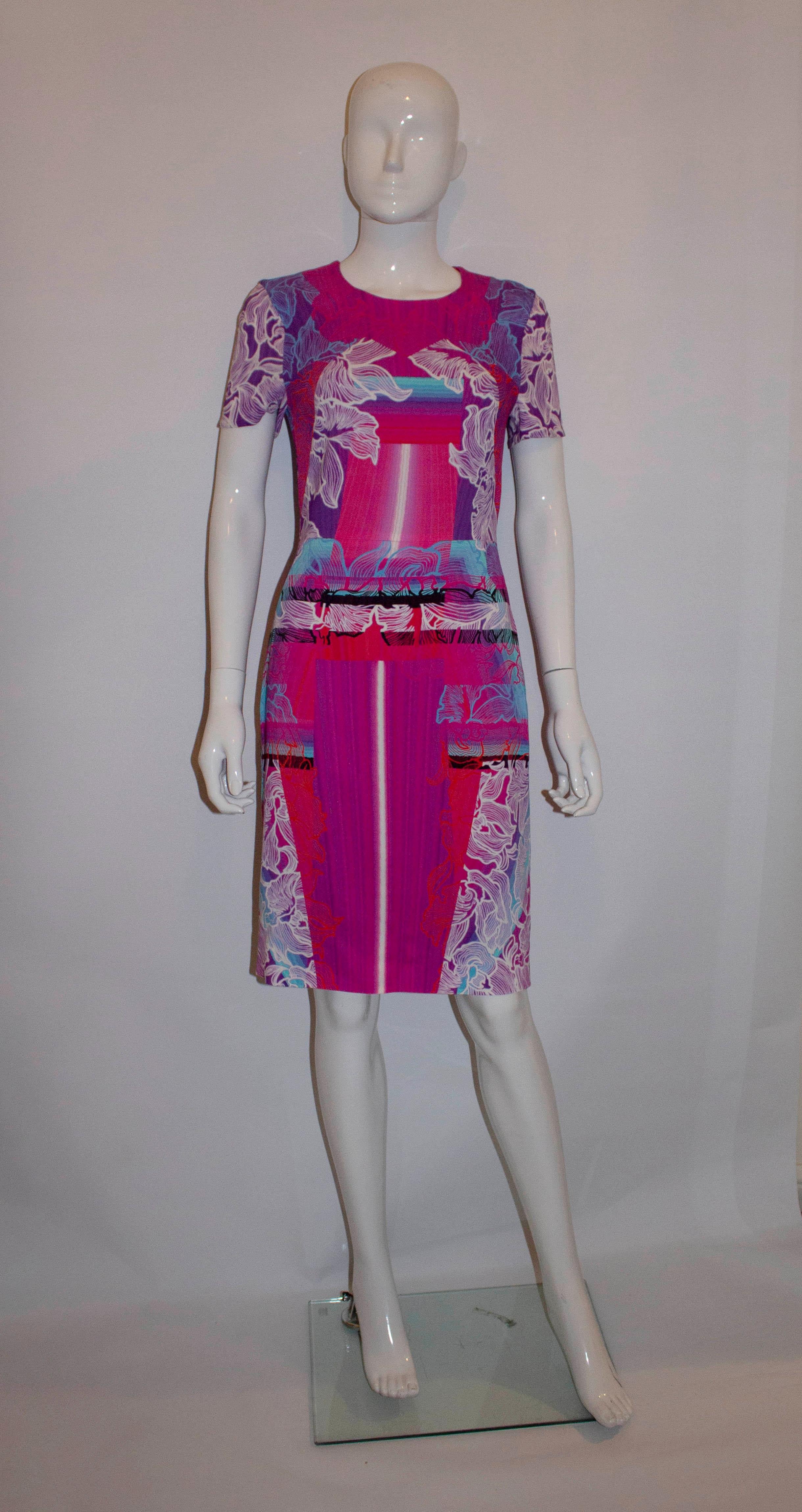 Purple Peter Pilotto Colourful Day dress For Sale