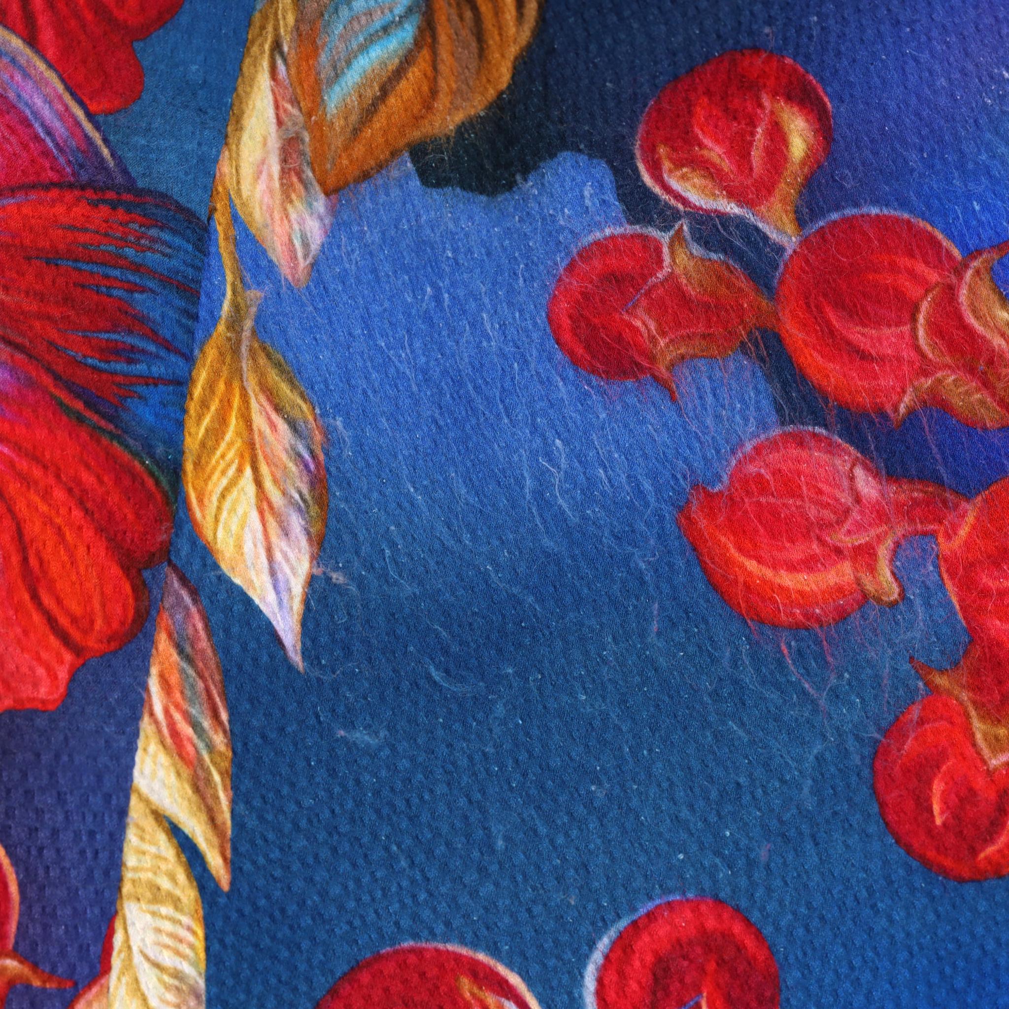 Peter Pilotto Floral Print Wrap Silk Dress en vente 7