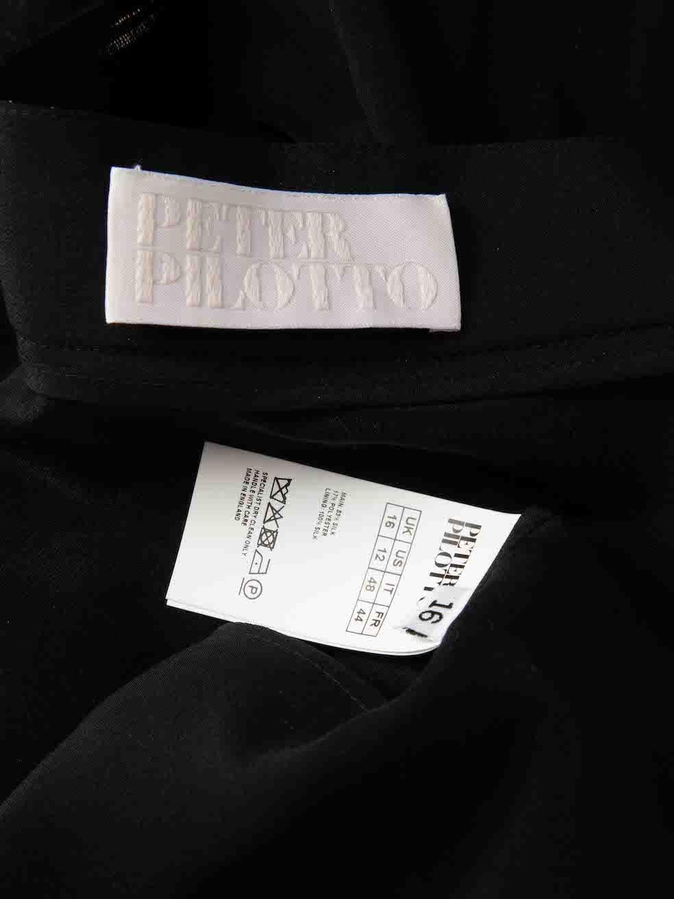 Women's Peter Pilotto Metallic Pattern Silk Maxi Skirt Size XXL For Sale