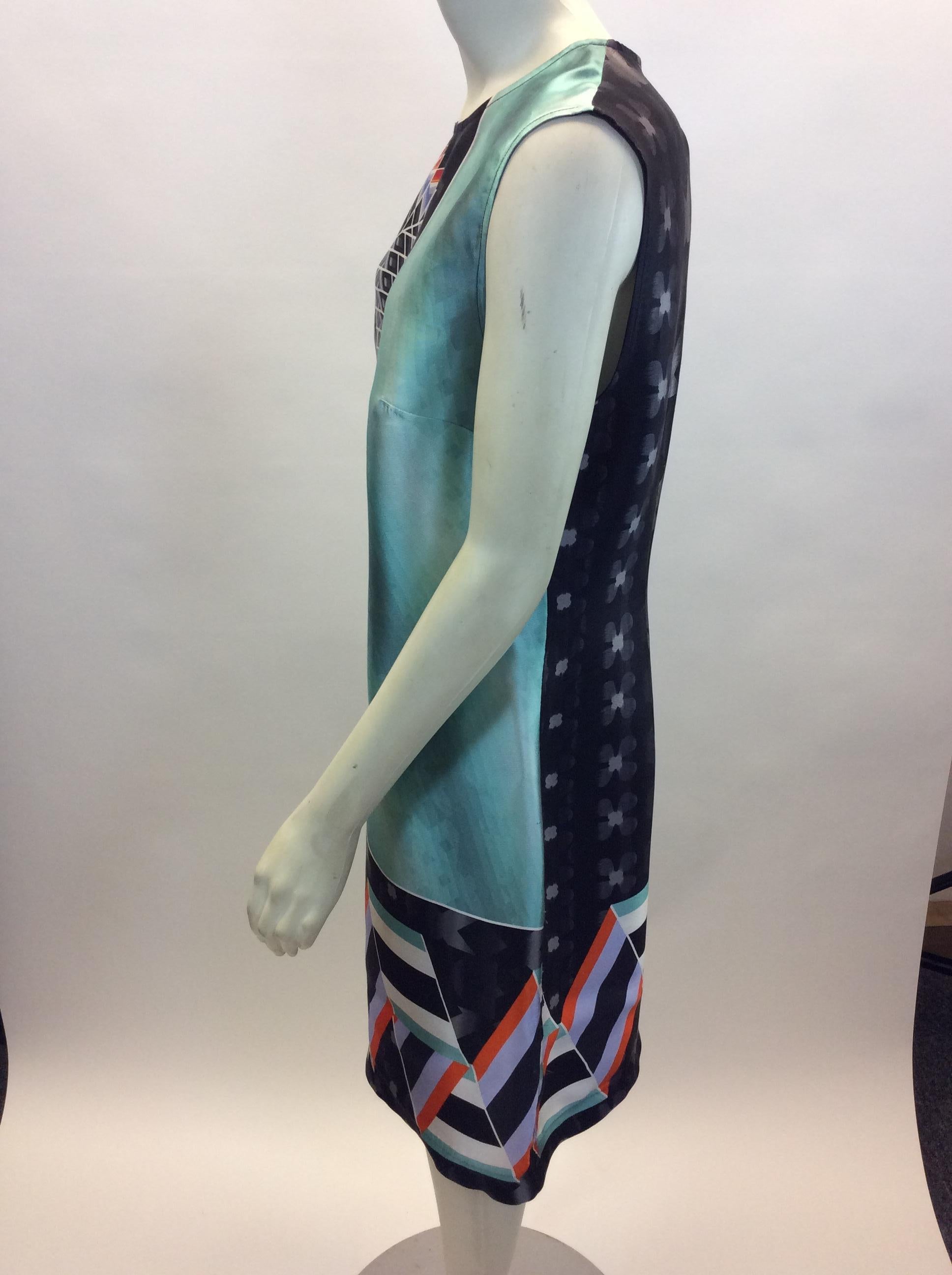 Peter Pilotto Multi-Color Print Silk Dress
$178
100% Silk
Size 8
Length 37
