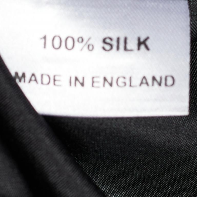 Mehrfarbig bedrucktes Seidenkleid von Peter Pilotto S (Braun) im Angebot