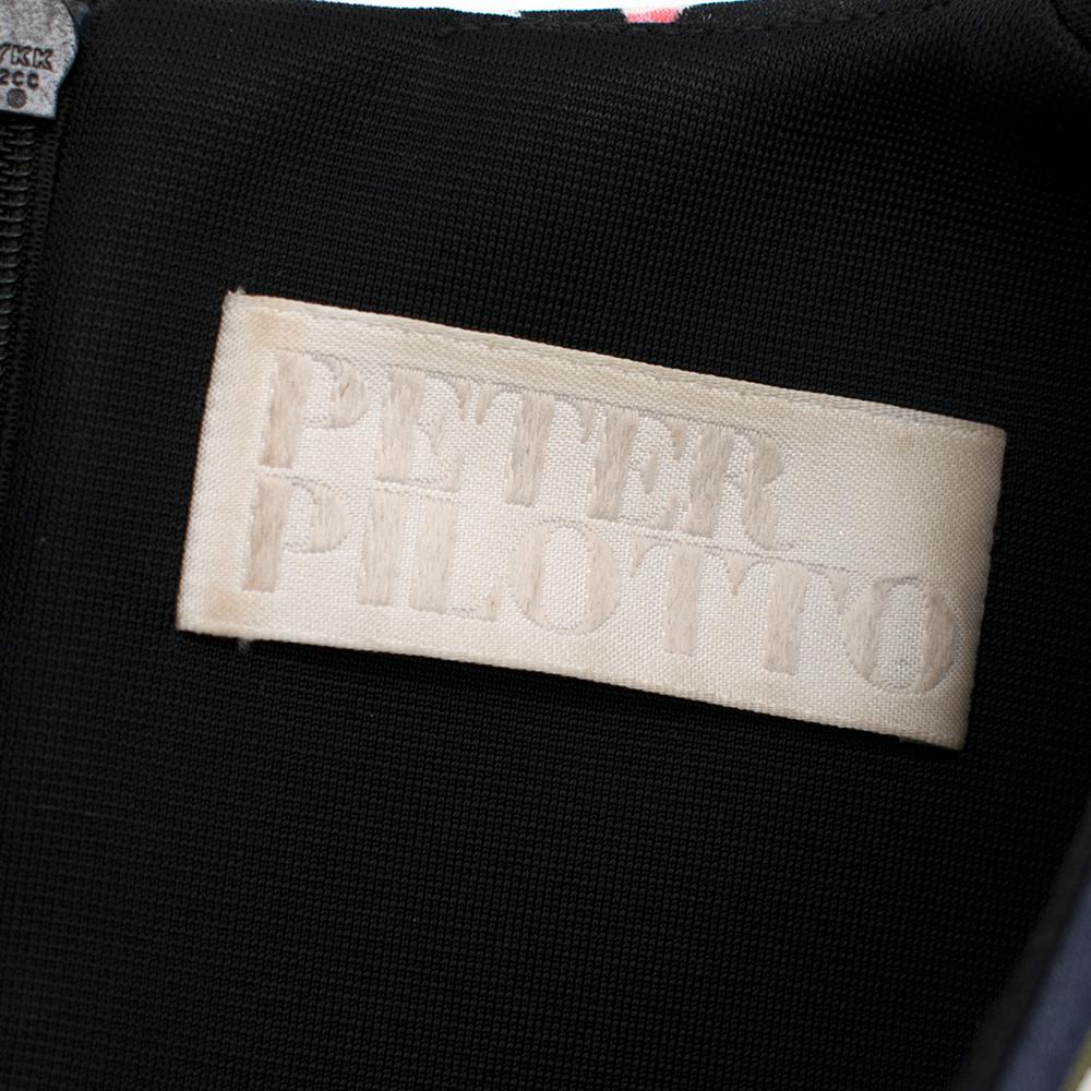 Peter Pilotto Pattern Shift Dress Size US 4 For Sale 1