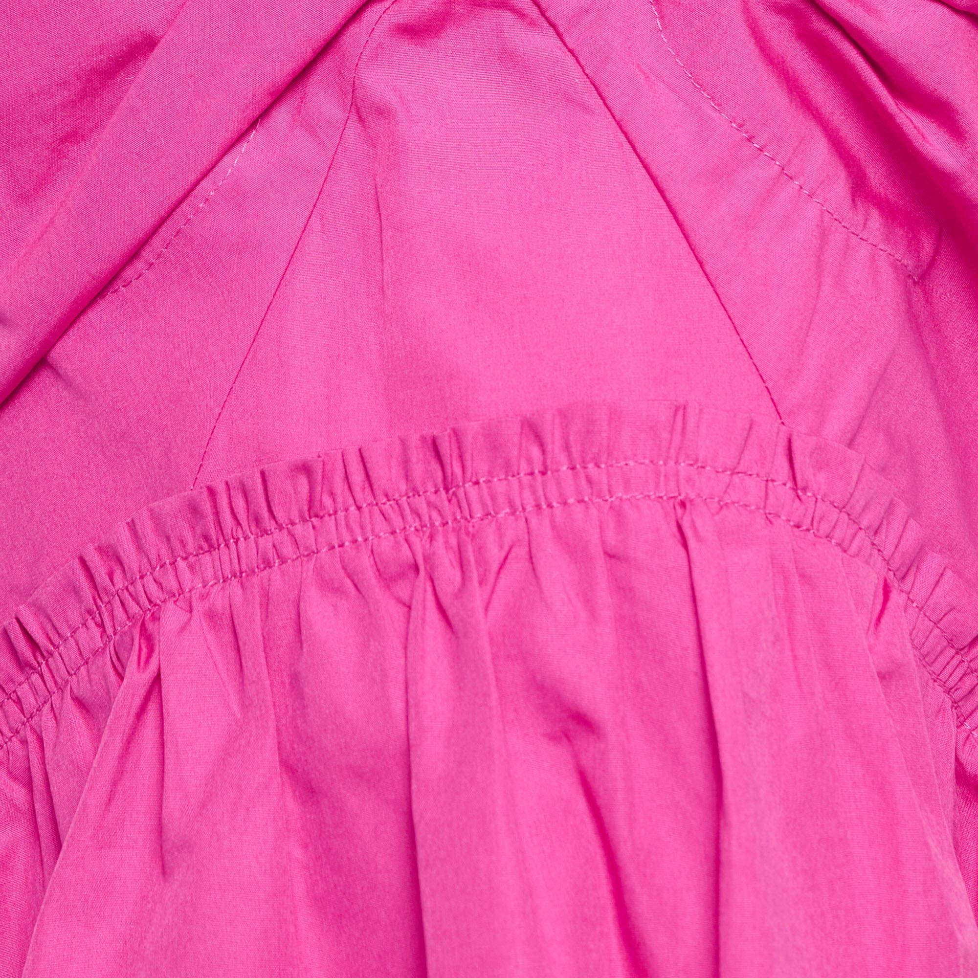 Off-Shoulder-Top von Peter Pilotto aus rosa Baumwolle M (Pink) im Angebot