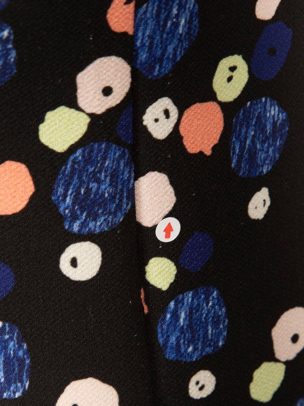 Peter Pilotto - Vestito midi con taglio a spalla in polkadot Taglia M. In condizioni ottime in vendita a London, GB