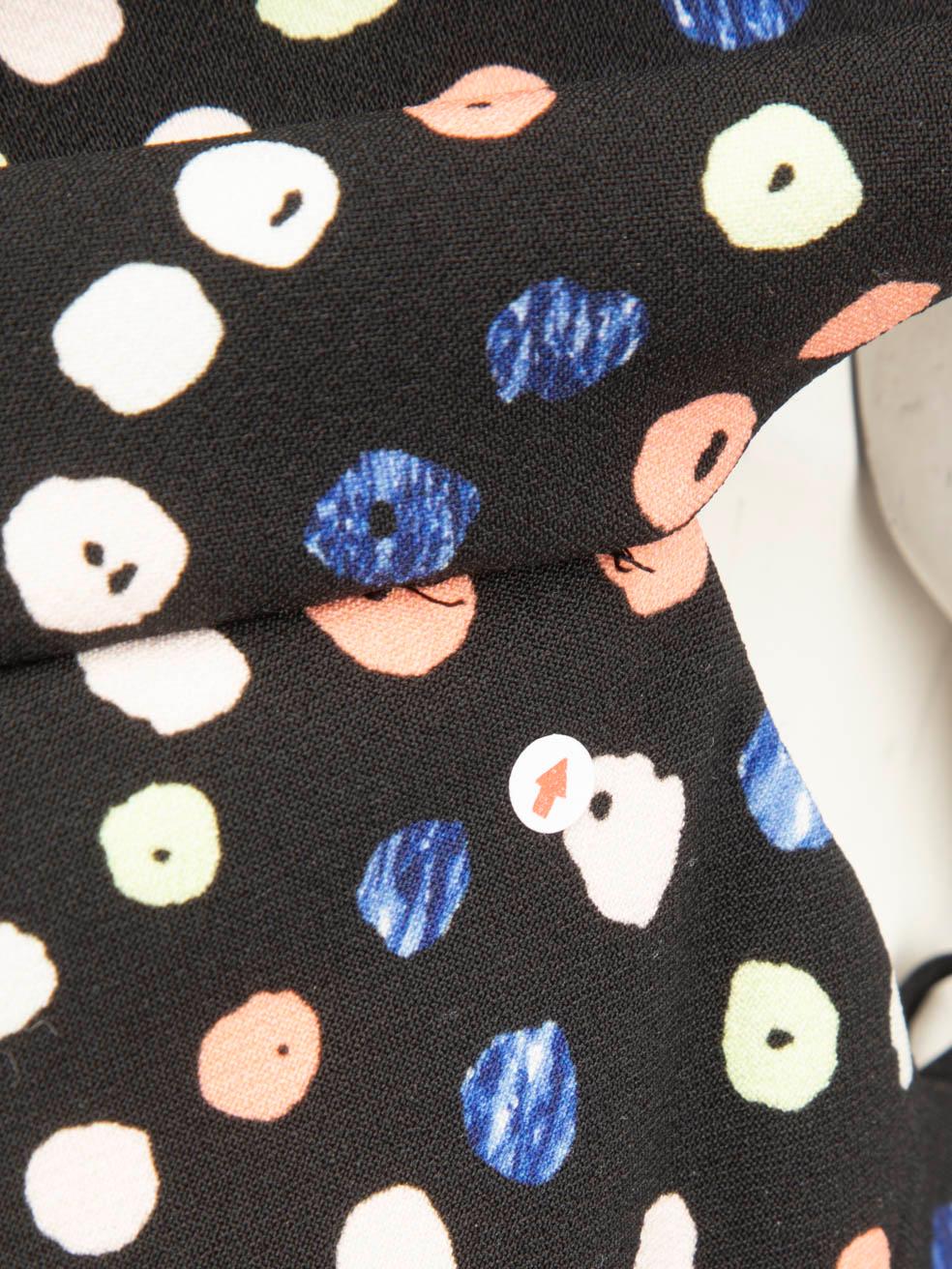 Donna Peter Pilotto - Vestito midi con taglio a spalla in polkadot Taglia M. in vendita