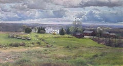 Haywagons, Aprilhimmel, Parmelee-Farm