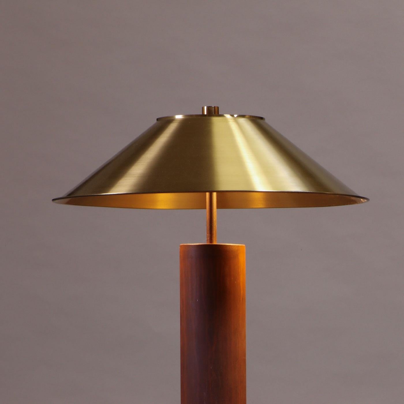Moderno Peter Preller per Tecta, Lampada da terra modernista in acciaio, anni '80 in vendita
