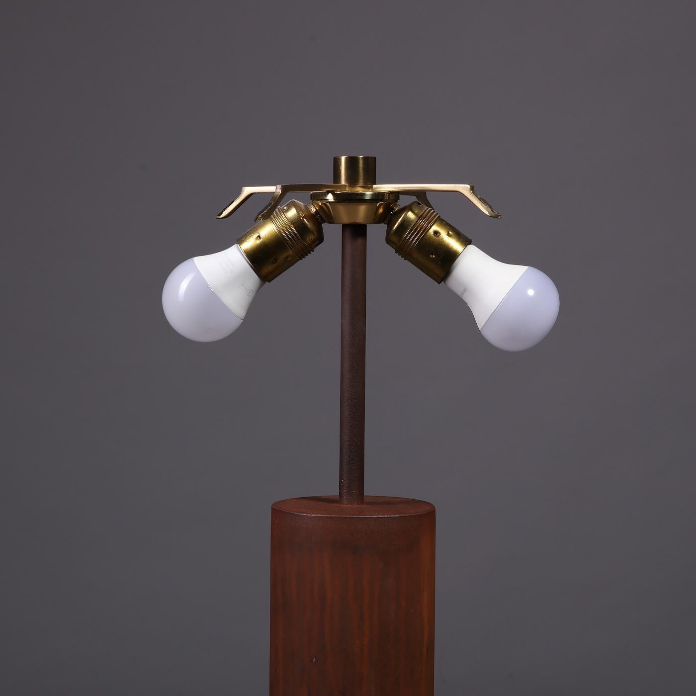 Tedesco Peter Preller per Tecta, Lampada da terra modernista in acciaio, anni '80 in vendita