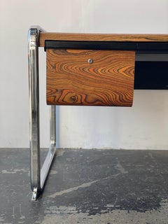 Zebraholz-Schreibtisch von Peter Protzman für Herman Miller