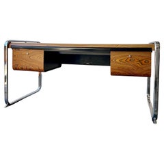 Peter Protzman Zebrawood Desk for Herman Miller