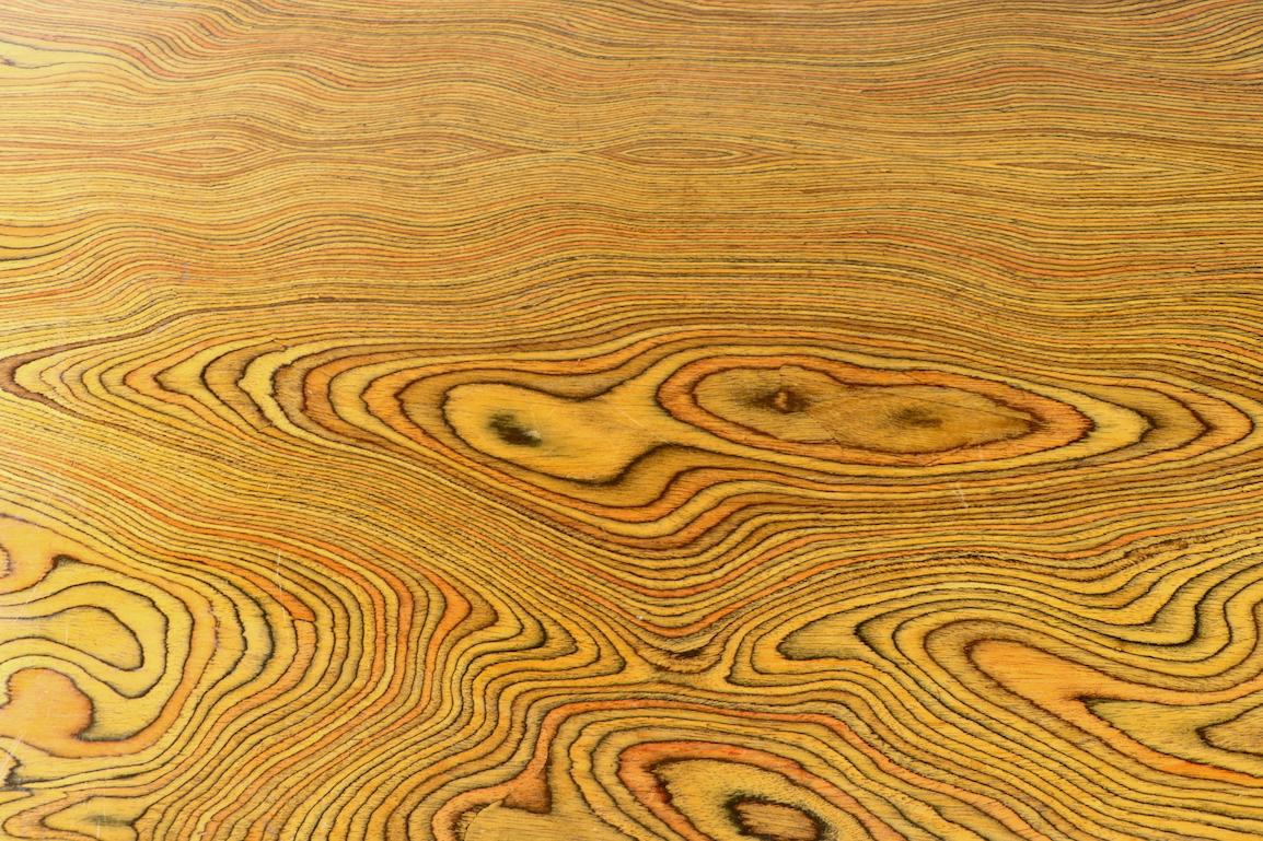 Veneer Peter Protzmann for Herman Miller Zebra Wood Desk