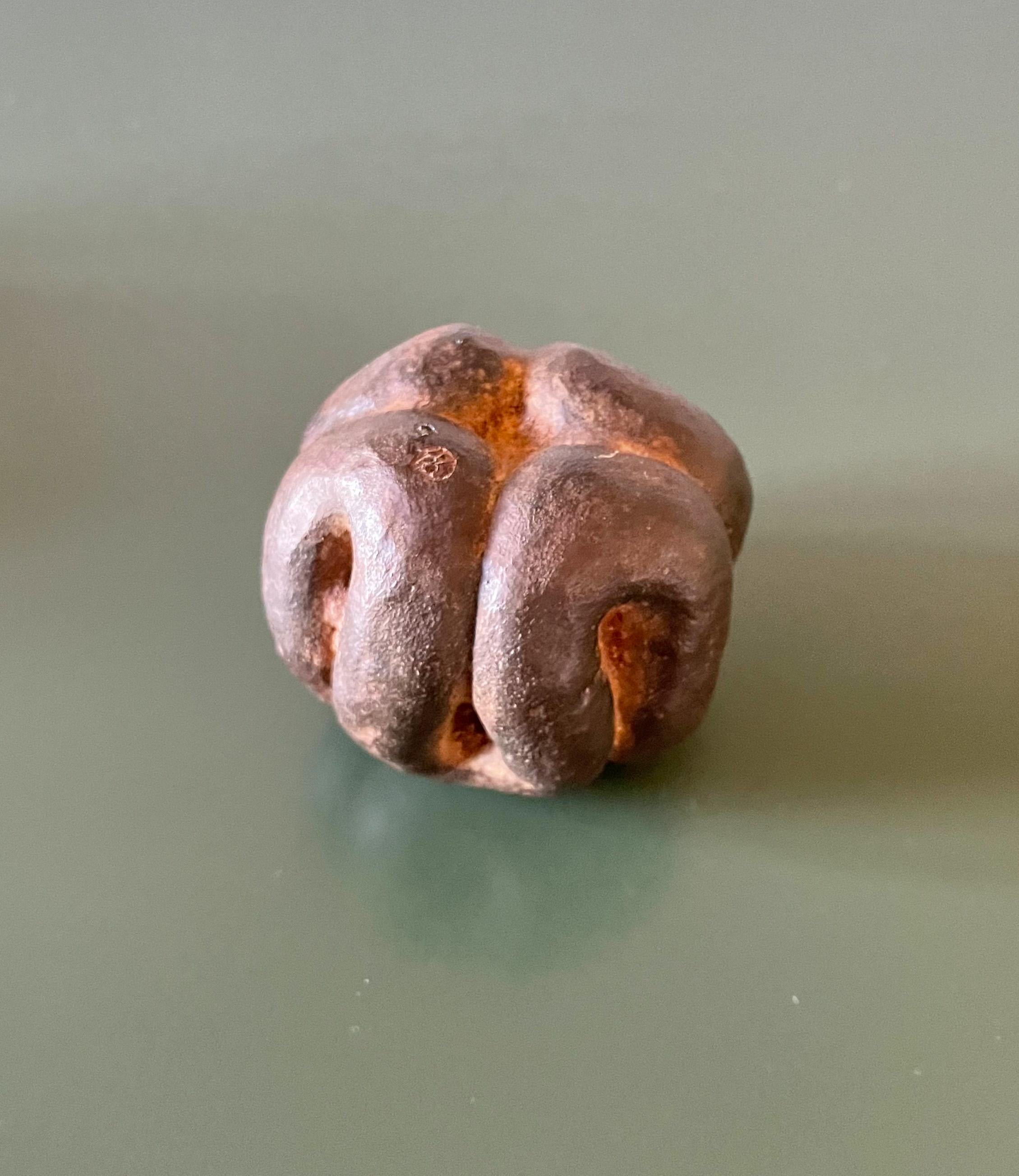 Little Secret (Iron) -- Sculpture, Multiple, Cast Iron by Peter Randall-Page For Sale 2