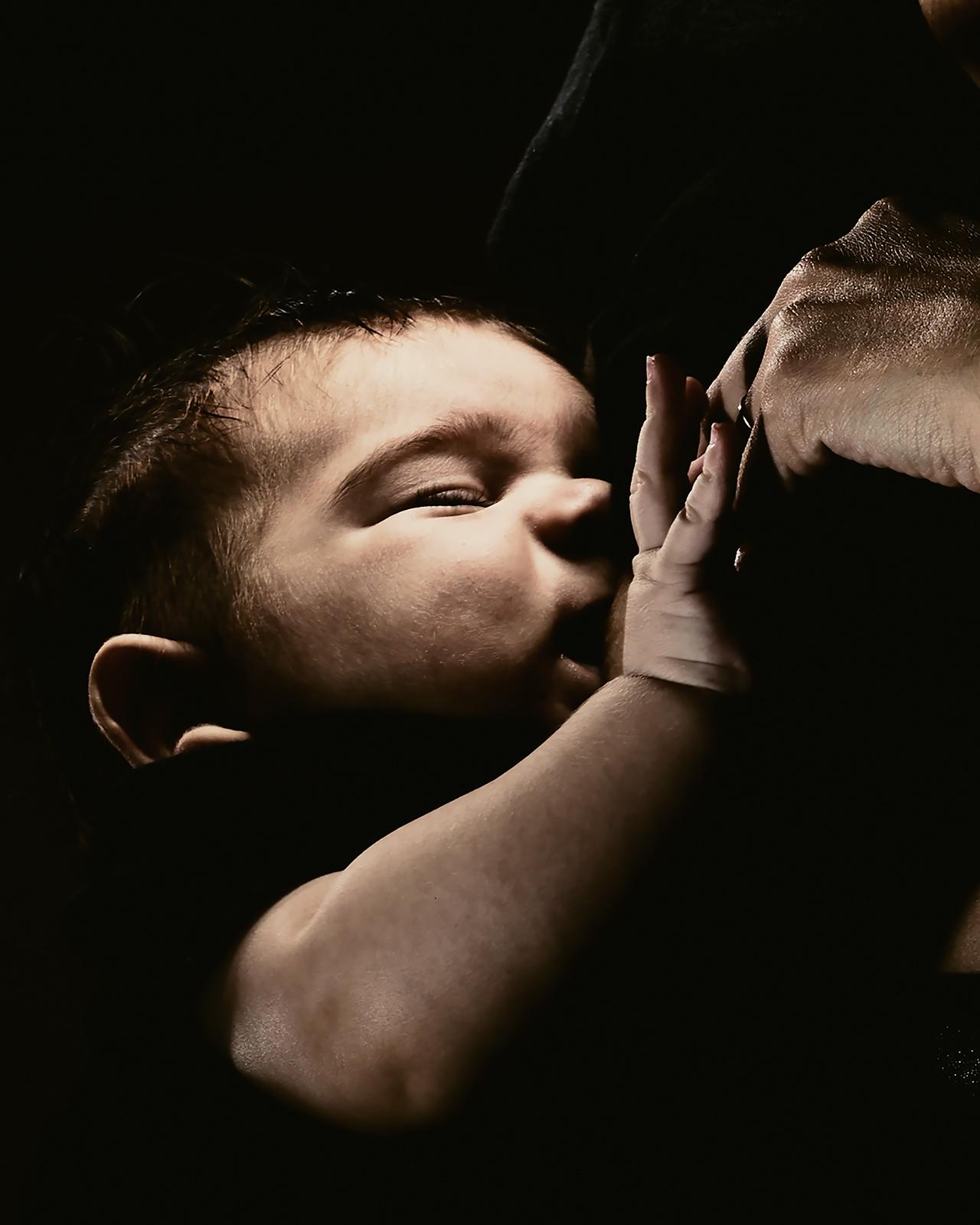 Madonna and Child - Signed limited edition archival print, Mother, Family photo - Photograph by Peter Ridge