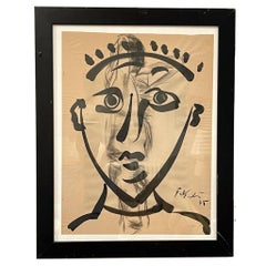 Peter Robert Keil - Peter Robert Keil Framed Ink
Charcoal on Paper 1975 Portrait on Nude Peter Robert Keil Framed Ink
Charcoal on Paper 1975 Portrait on Nude