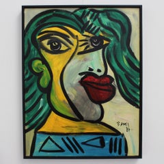 Portrait of Cubist Woman