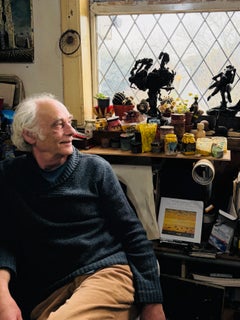 Jungle Surréaliste Magique Paysage Acrylique sur Toile Peinture Arbre Bleu Mer Vert