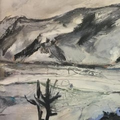 Uno sguardo dalla memoria: Espressionista astratto  Paesaggio di Peter Rossiter