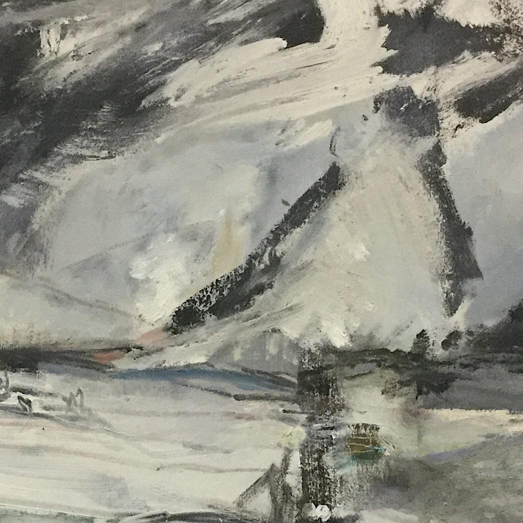 A View From Memory: Abstract Expressionist  Landscape by Peter Rossiter For Sale 1