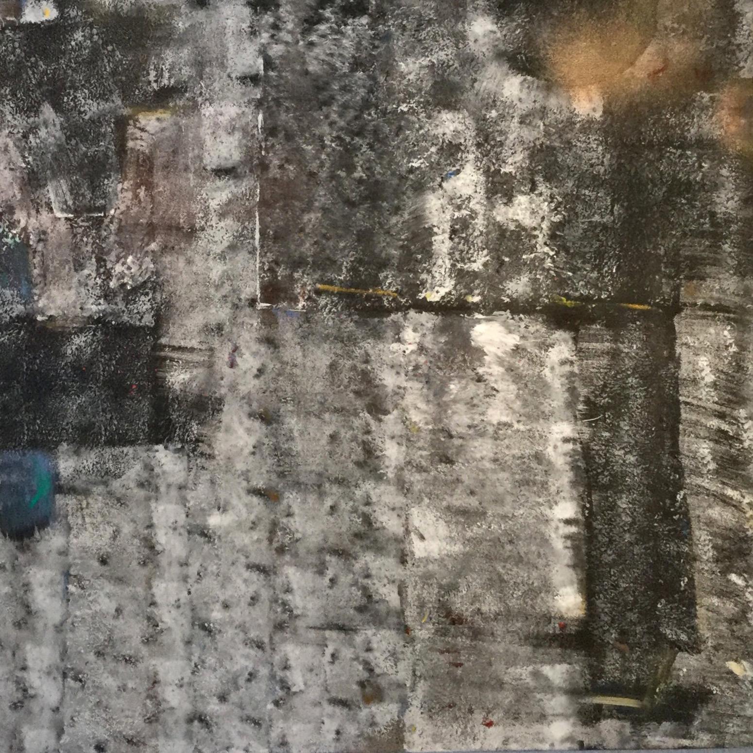 Harbour: Pittura contemporanea a tecnica mista di Peter Rossiter in vendita 3